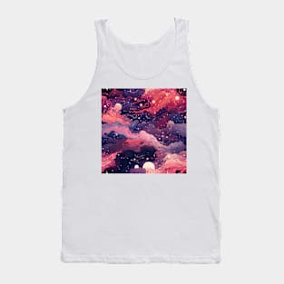 Van Gogh Starry Night Outer Space Pattern 24 Tank Top